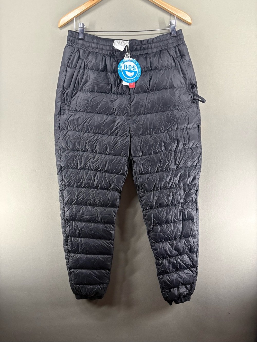 Baleaf Women Down Pants Winter Puffer Packable Black Medium Nwt Warm Ultralight